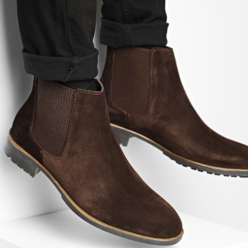 Chelsea Boots DR-82 Marron