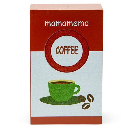 Mama memo pak koffiebonen