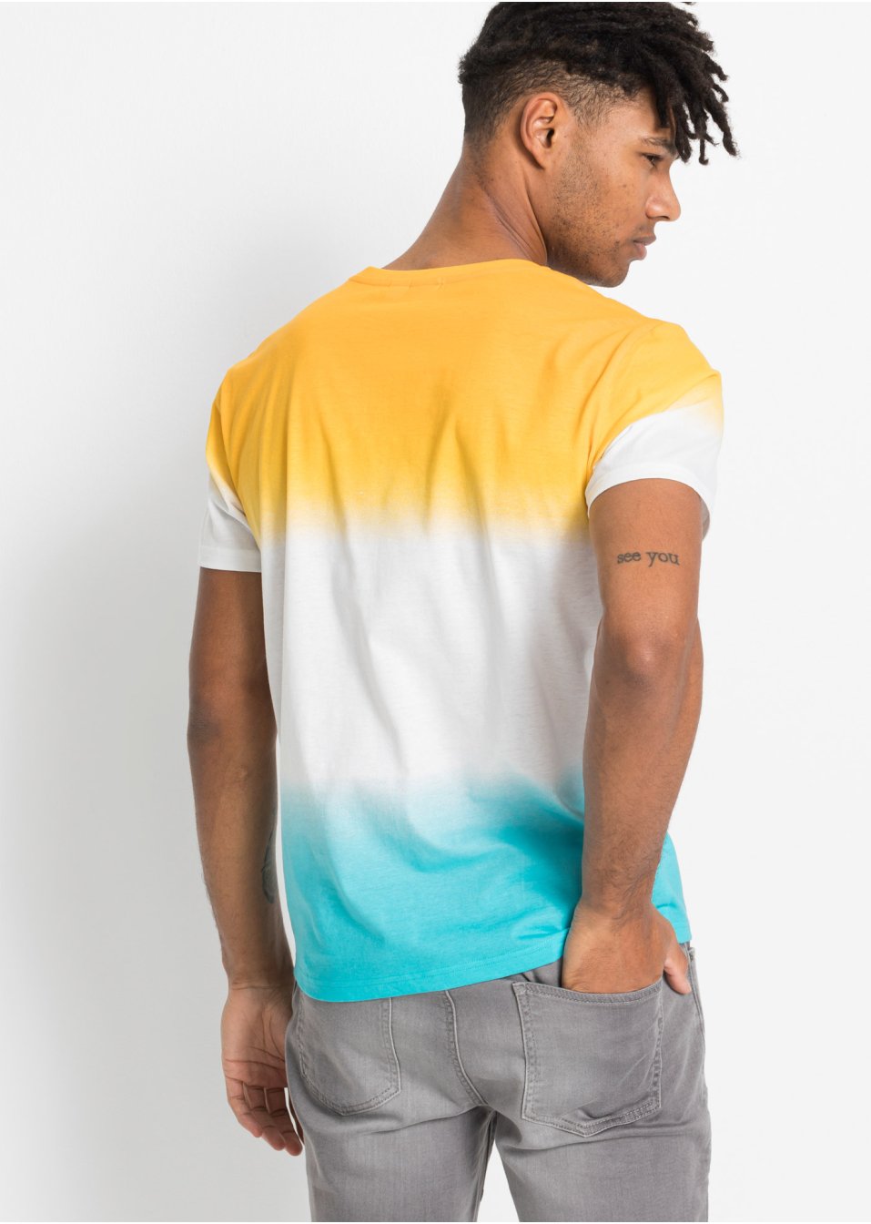 T-shirt avec dégradé de couleur