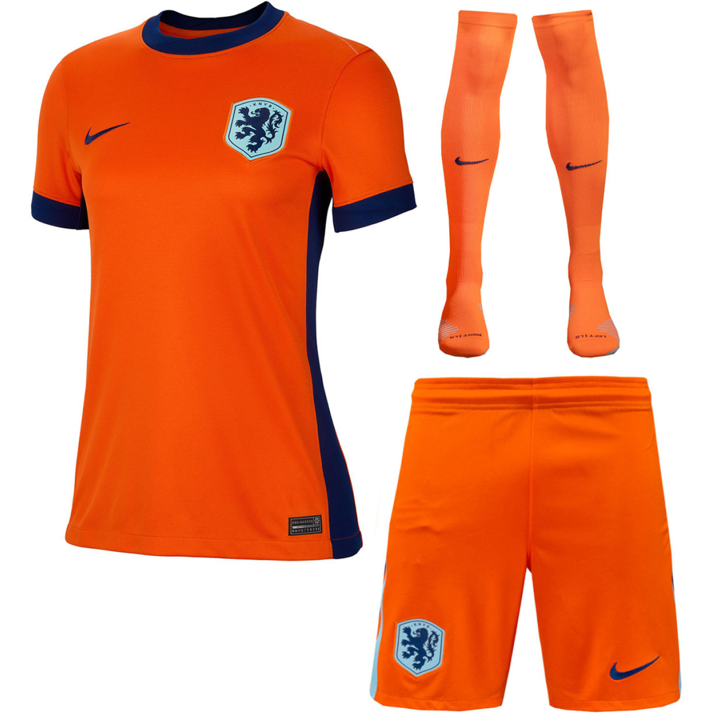 Nike Nederland Wedstrijdtenue Thuis 2024-2026 Dames