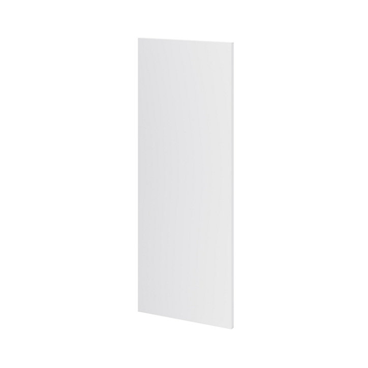 Joue de finition caisson haut Goodhome Garcinia gris clair brillant H. 96 cm x l. 36 cm x Ep. 18 mm