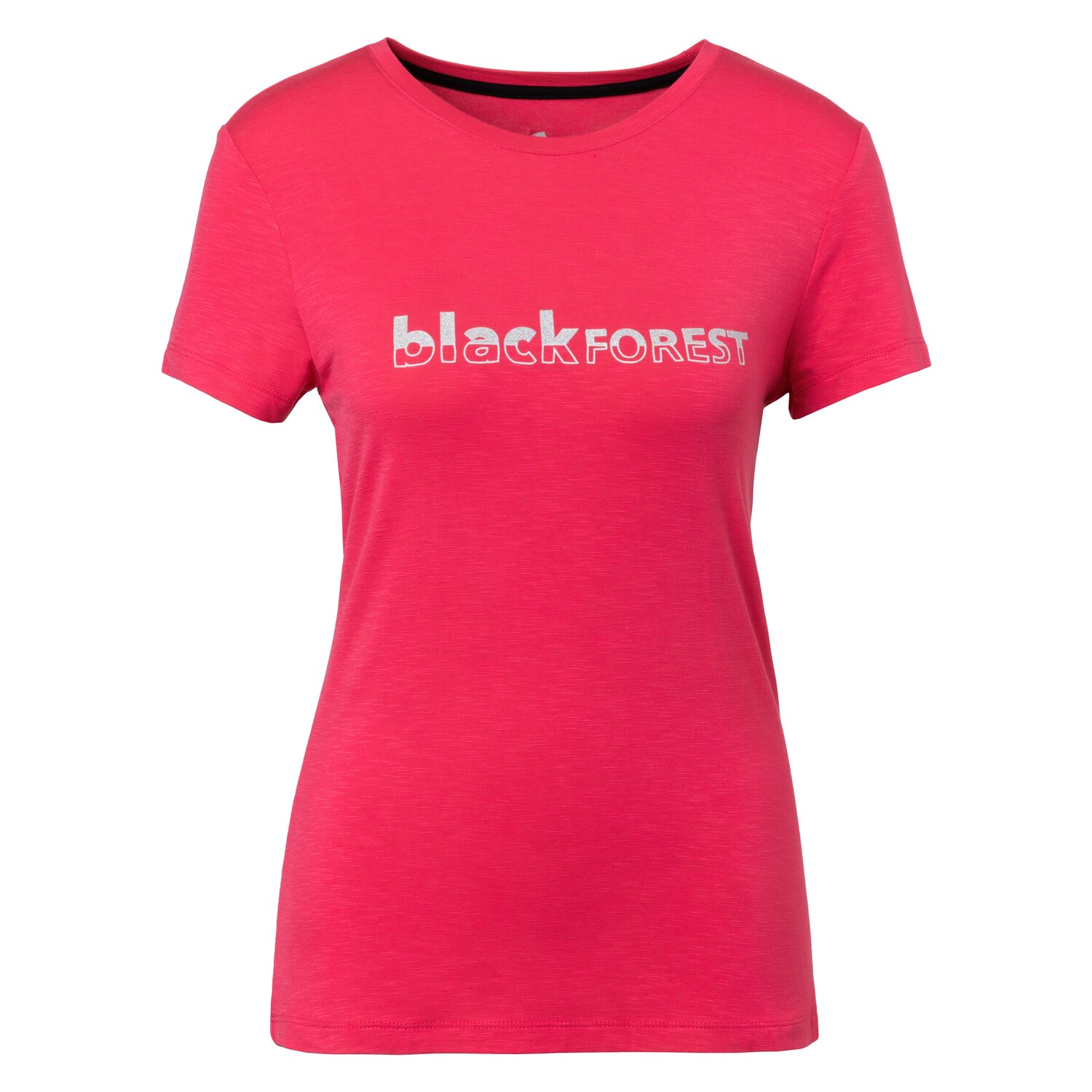 black forest T-Shirt mit Glitzerprint  - red berry