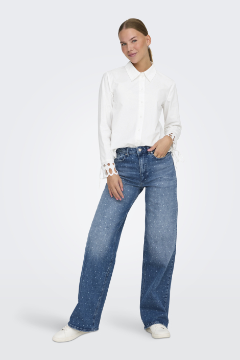 Jacqueline de Yong witte dames blouse