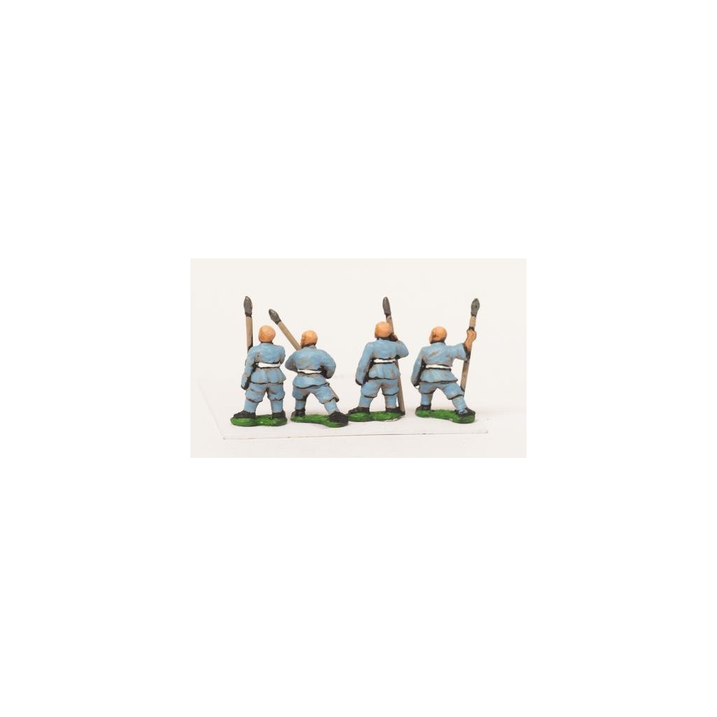 Late 16th Century Korean: Monks with Spears
