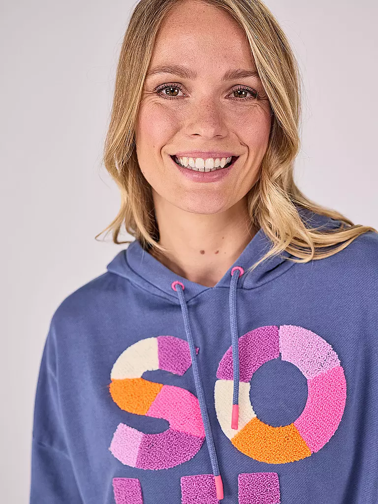 LIEBLINGSSTÜCK Kapuzensweater - Hoodie  blau