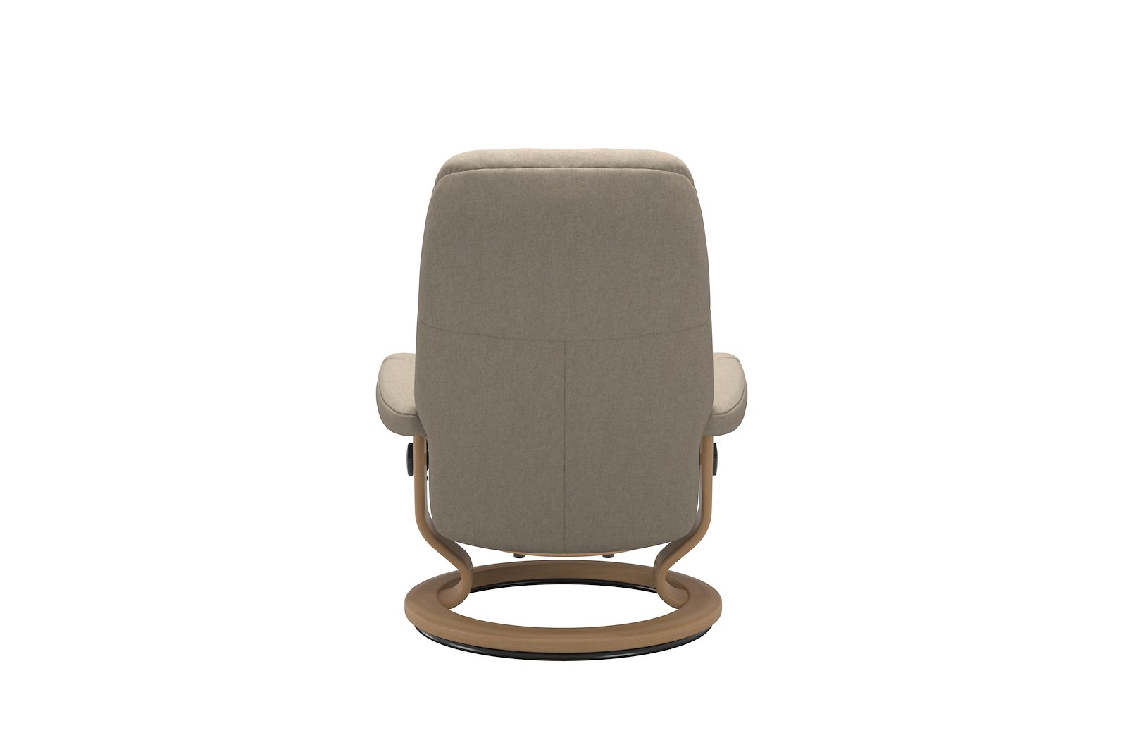 Consul lenestol m/krakk Tekstil Calido Light Beige - Classic - Eik