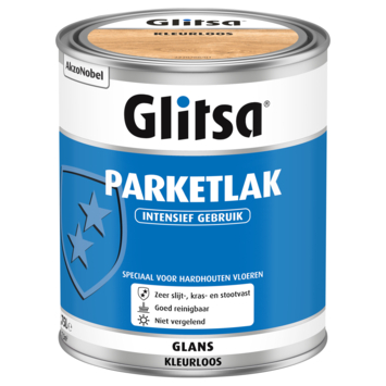 Glitsa intensief gebruik parketlak hoogglans blank 750 ml