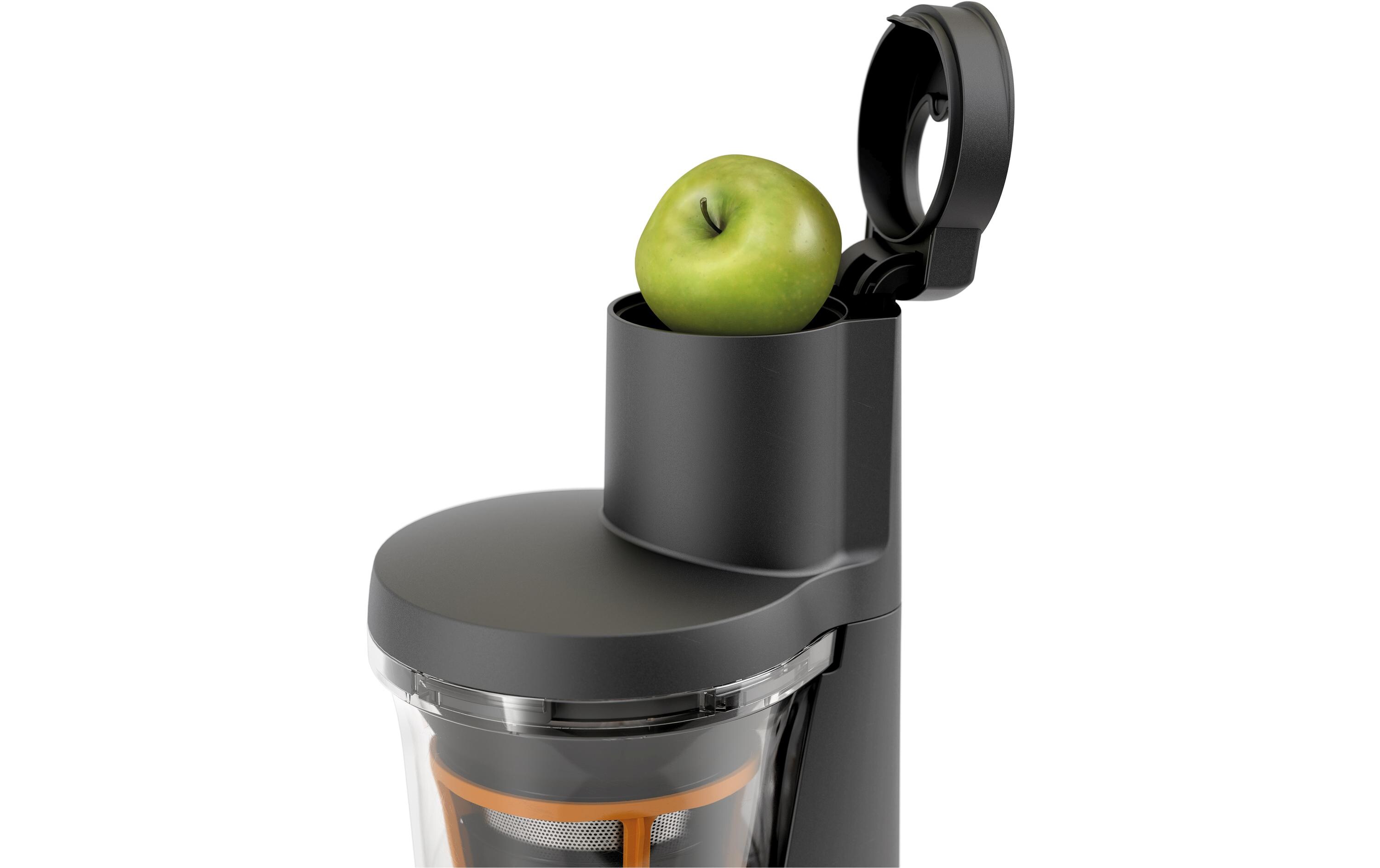 Entsafter 230 Watt, 600 ml, Schwarz/Silber<br>Entsafter / Slow Juicer