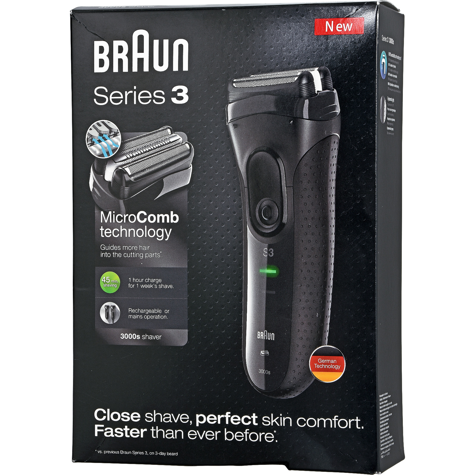BRAUN Rasierer 3000S Series 3