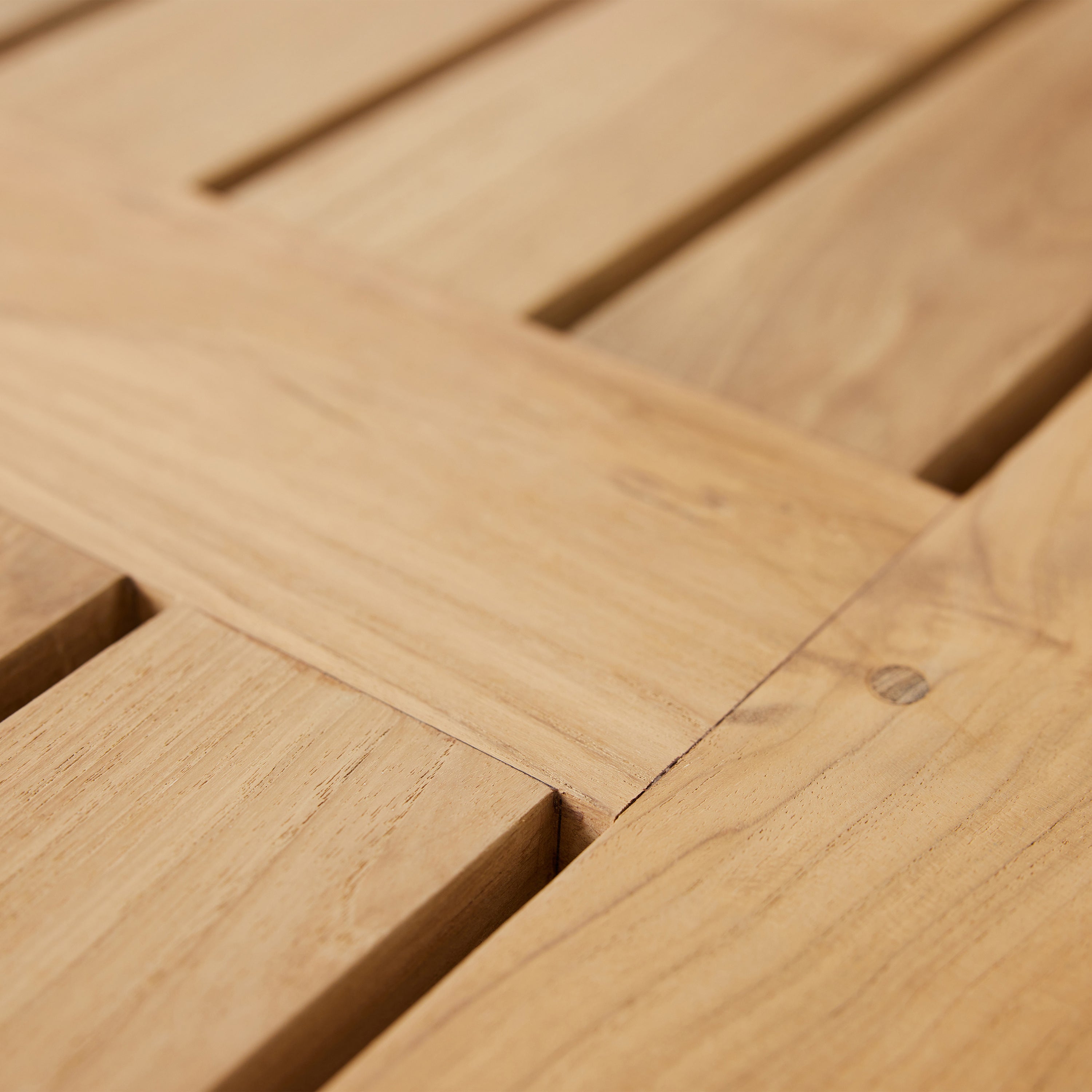 HKliving Teak Daybed - Botanical