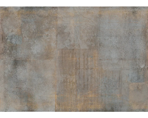 Vliesbehang 364200 Factory V Metaal roodbruin 7-delige set 371 x 265 cm