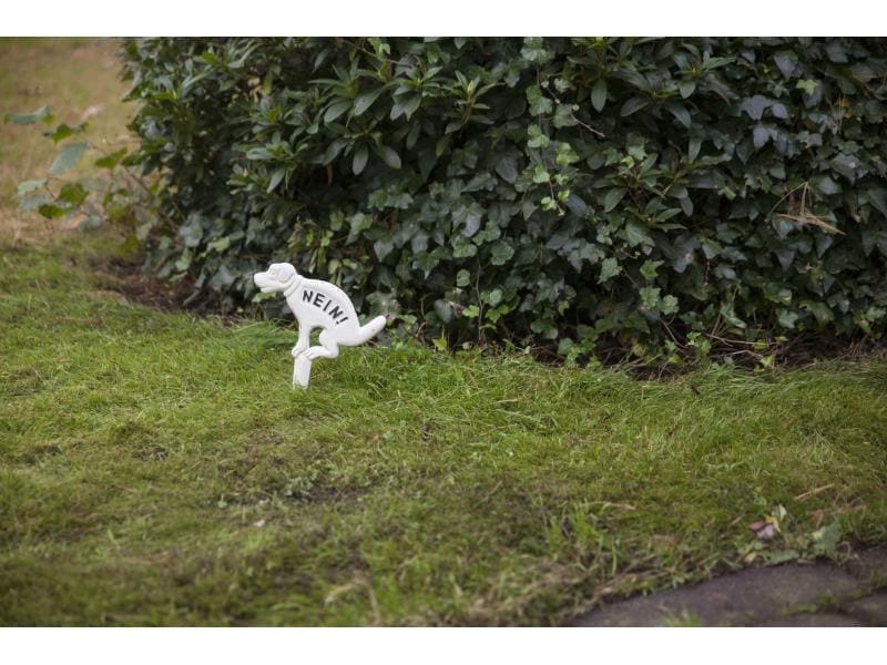 Esschert Design Gartenstecker Hundeklo 