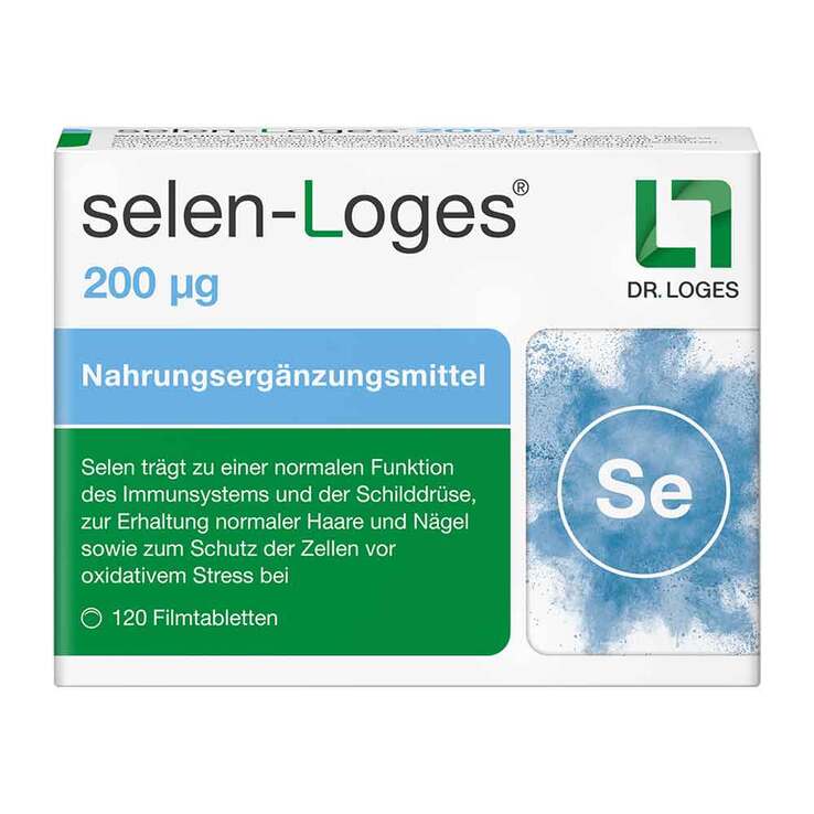 Selen-Loges 200 µg Filmtabletten, 120 St