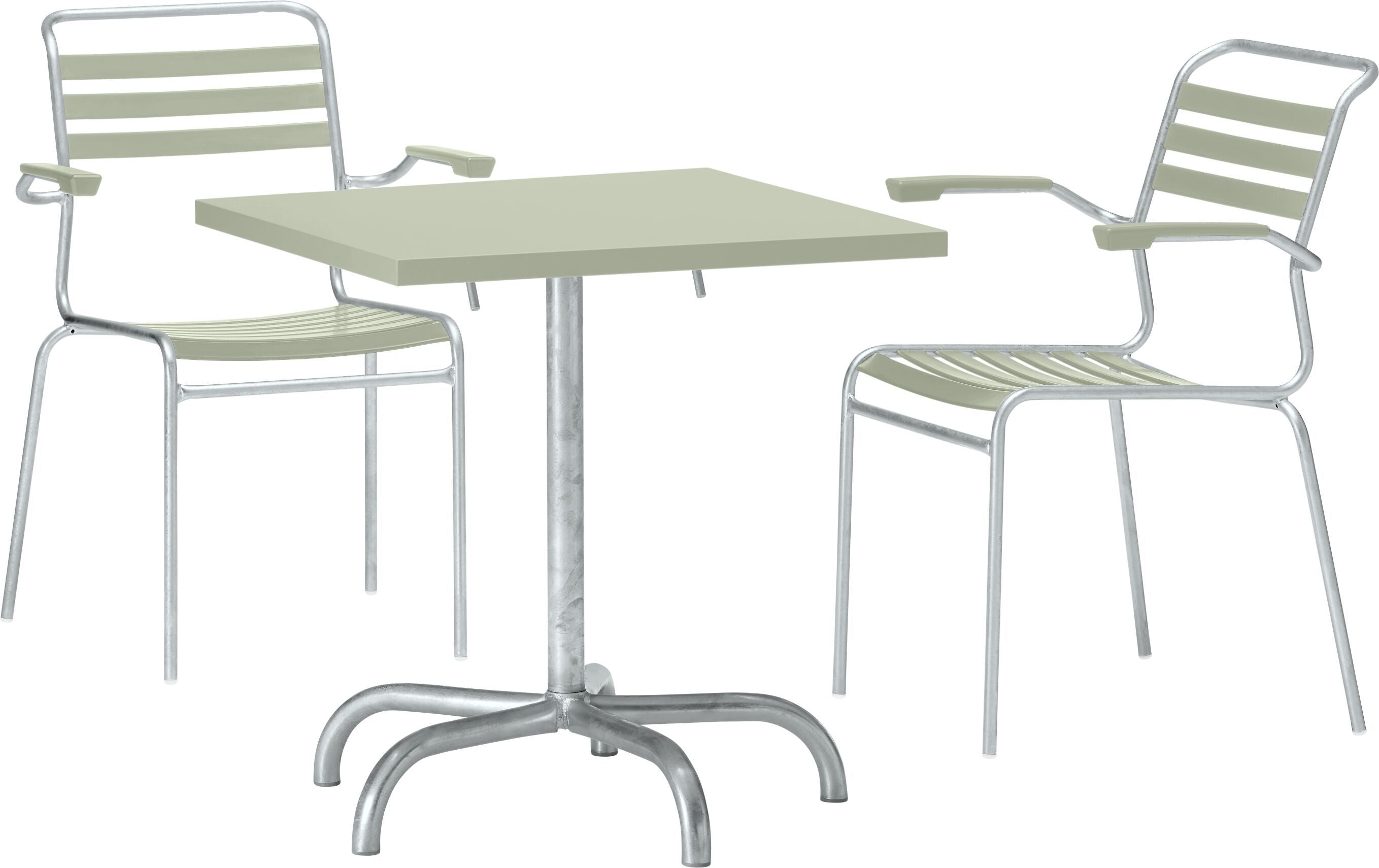 Schaffner SÄNTIS Stuhl - Hellgruen / B: 62.0 cm x T: 60.0 cm x H: 85.0 cm