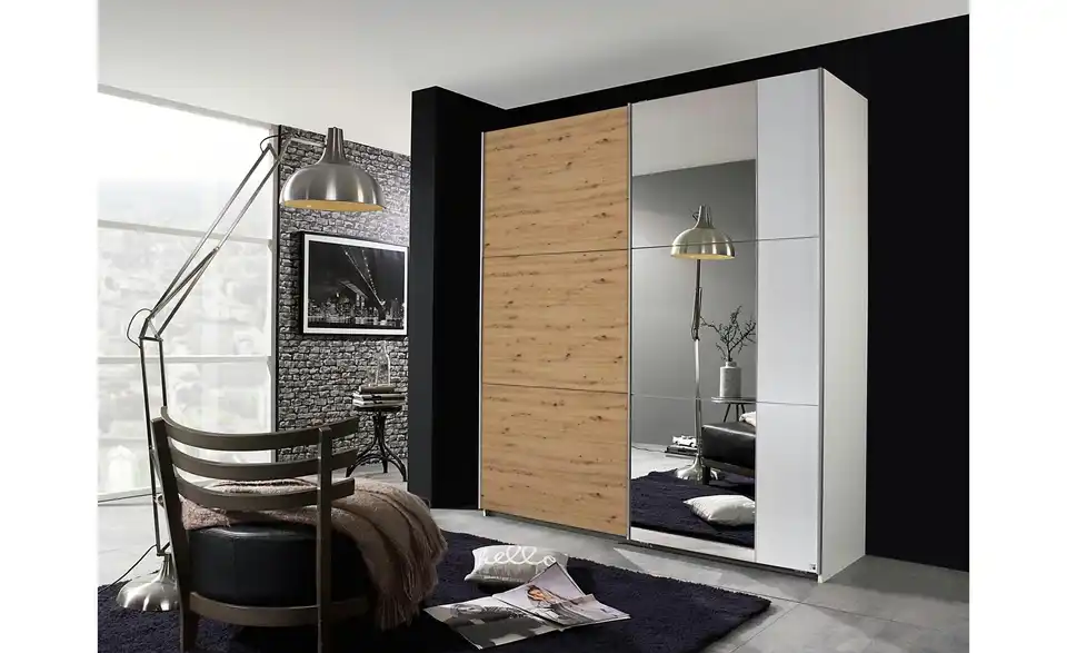 Schwebetürenschrank 175 cm