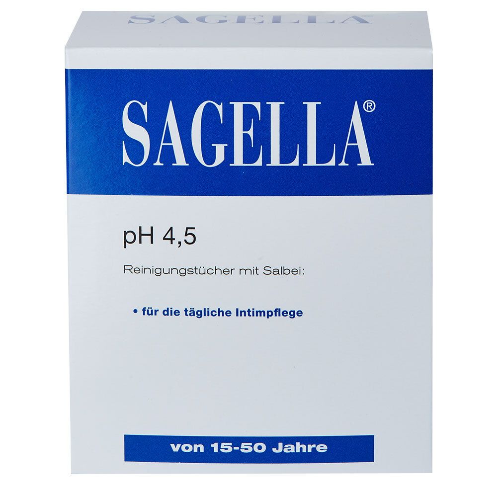 SAGELLA pH 4,5 Intim-Reinigungstücher