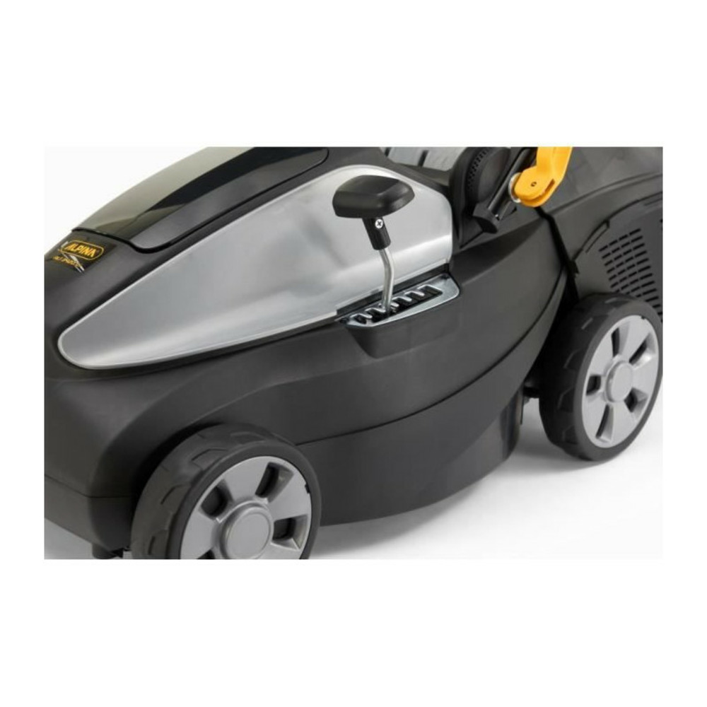 Tondeuse a batterie - largeur : 34 cm - al1 3420 - 300 mu00b2 (livrée avec chargeur + 2 batteries 20v / 2 ah)
