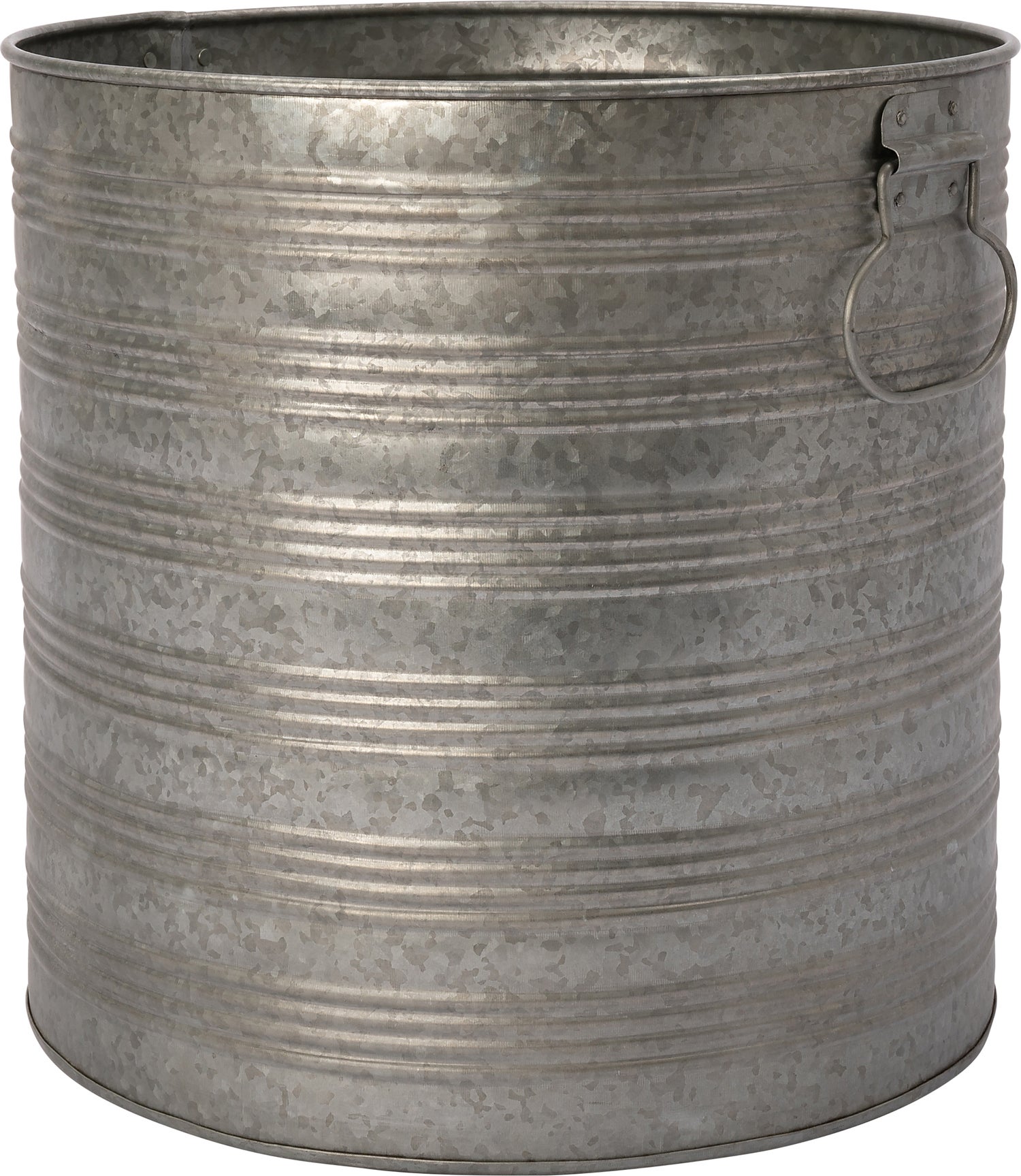 Intratuin bloempot Vivi zink D 37 H 36 cm