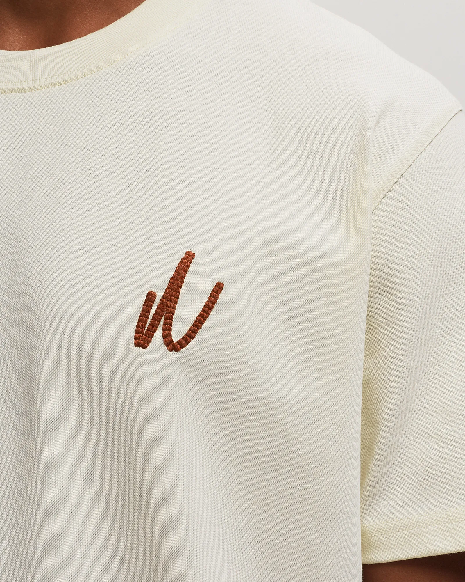 Norse Projects Johannes Organic Chain Stitch Logo T-shirt