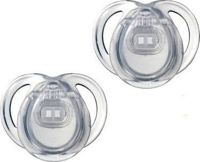 TOMMEE TIPPEE silikonsmokker ANYTIME, 2 stk., 6-18 måneder, 433544