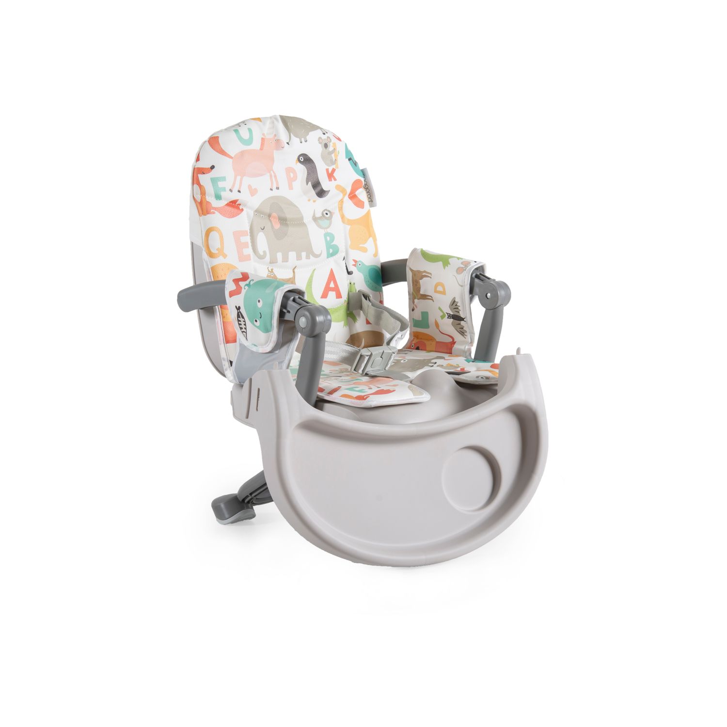 Kinderstuhl Kiwi, Kinder Stuhl-, Sitzerhöhung, Boostersitz, Tisch, klappbar bunt