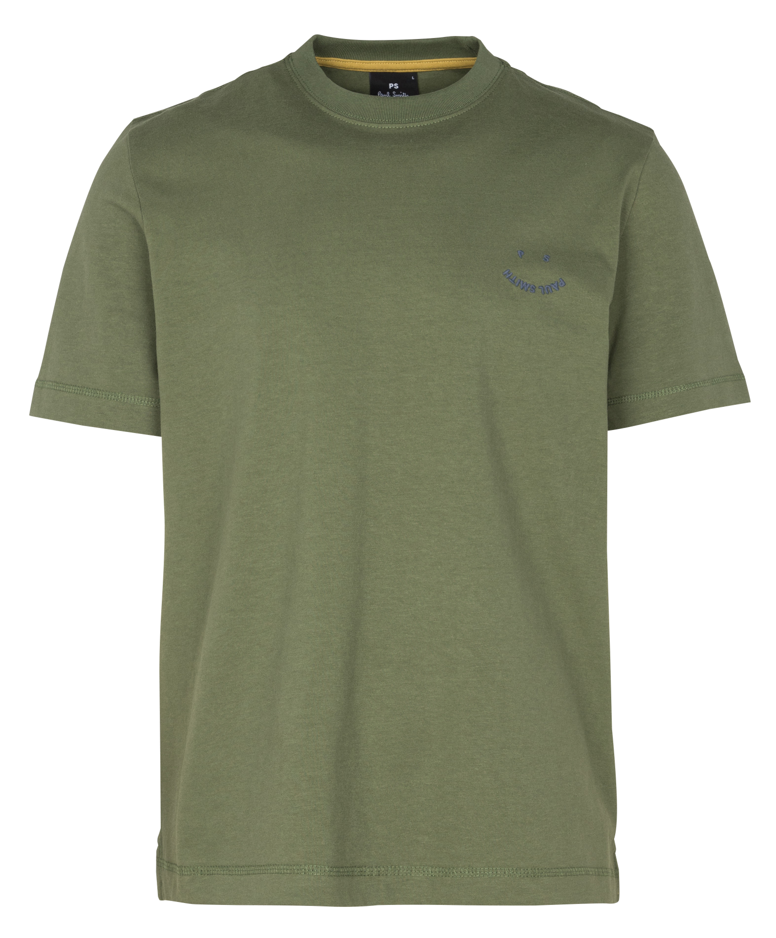 Tee-shirt col rond en coton bio | Vert