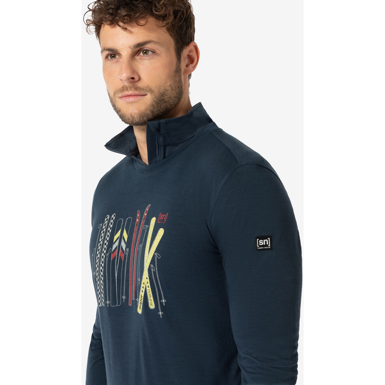 Super.Natural Herren Fourski Longsleeve