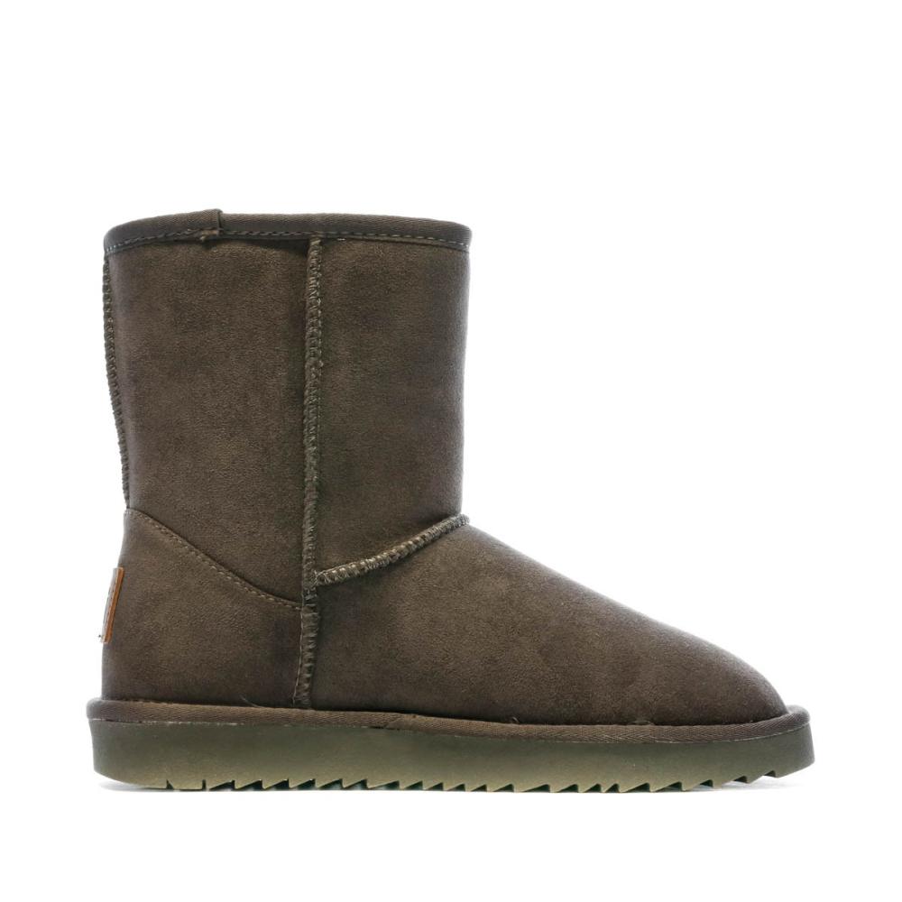 Xti Boots Grises Femme Xti Fourées