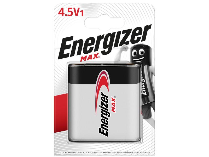 Energizer Batterie MAX 4.5 V , 1 Stück 4,5 V Alkali-Flachbatterie (3LR12), 1 Stück