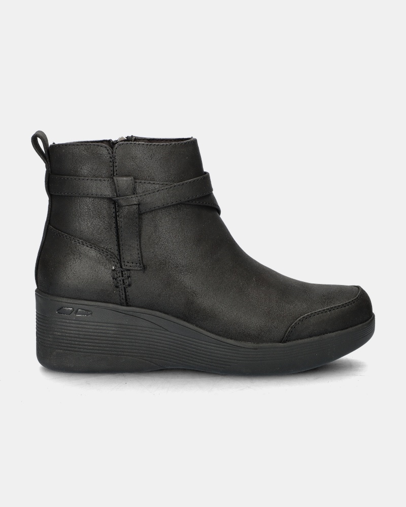 Skechers Pier-Lite Enkellaarsjes  - zwart