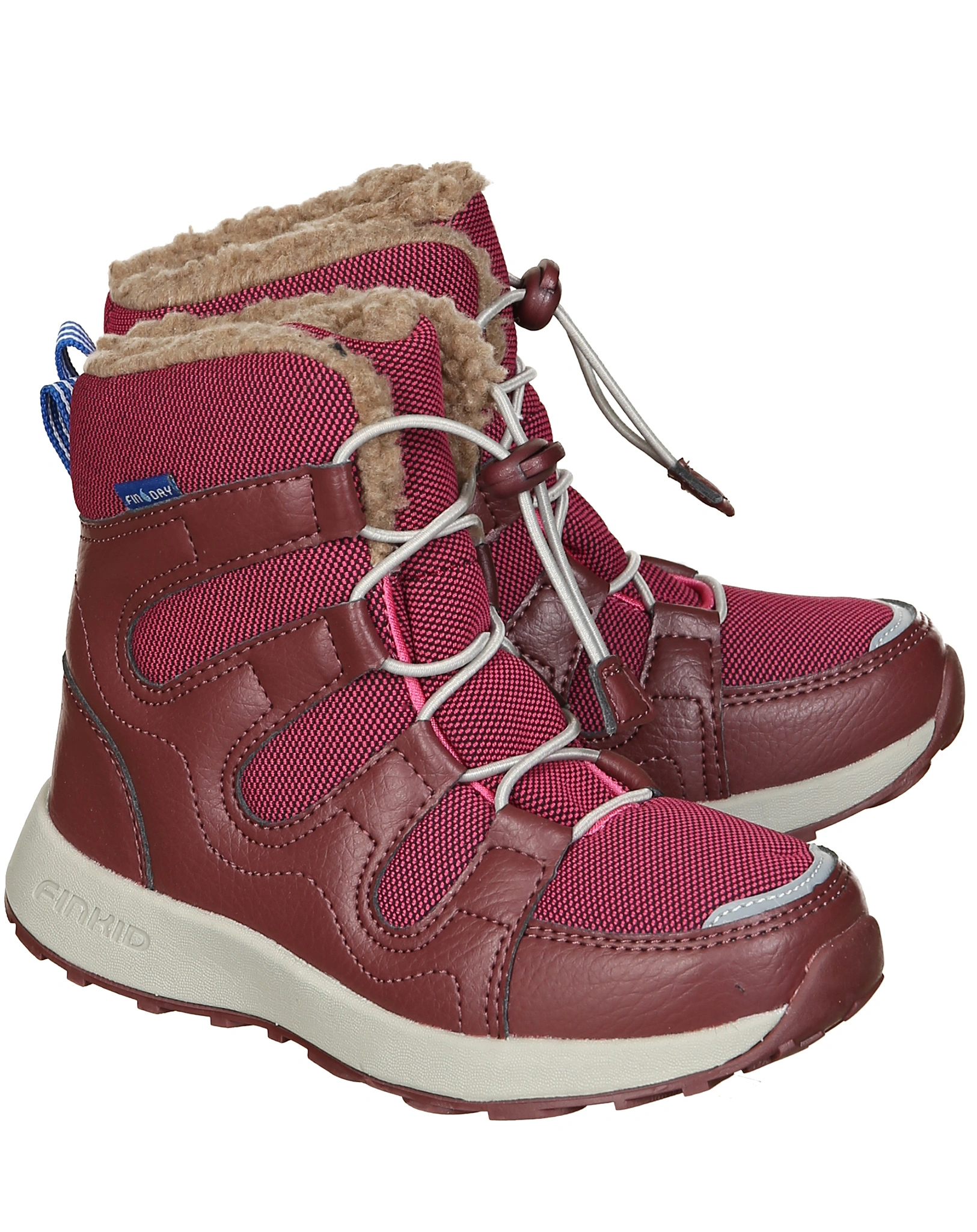 Schneestiefel HUIPPU in raspberry/sable