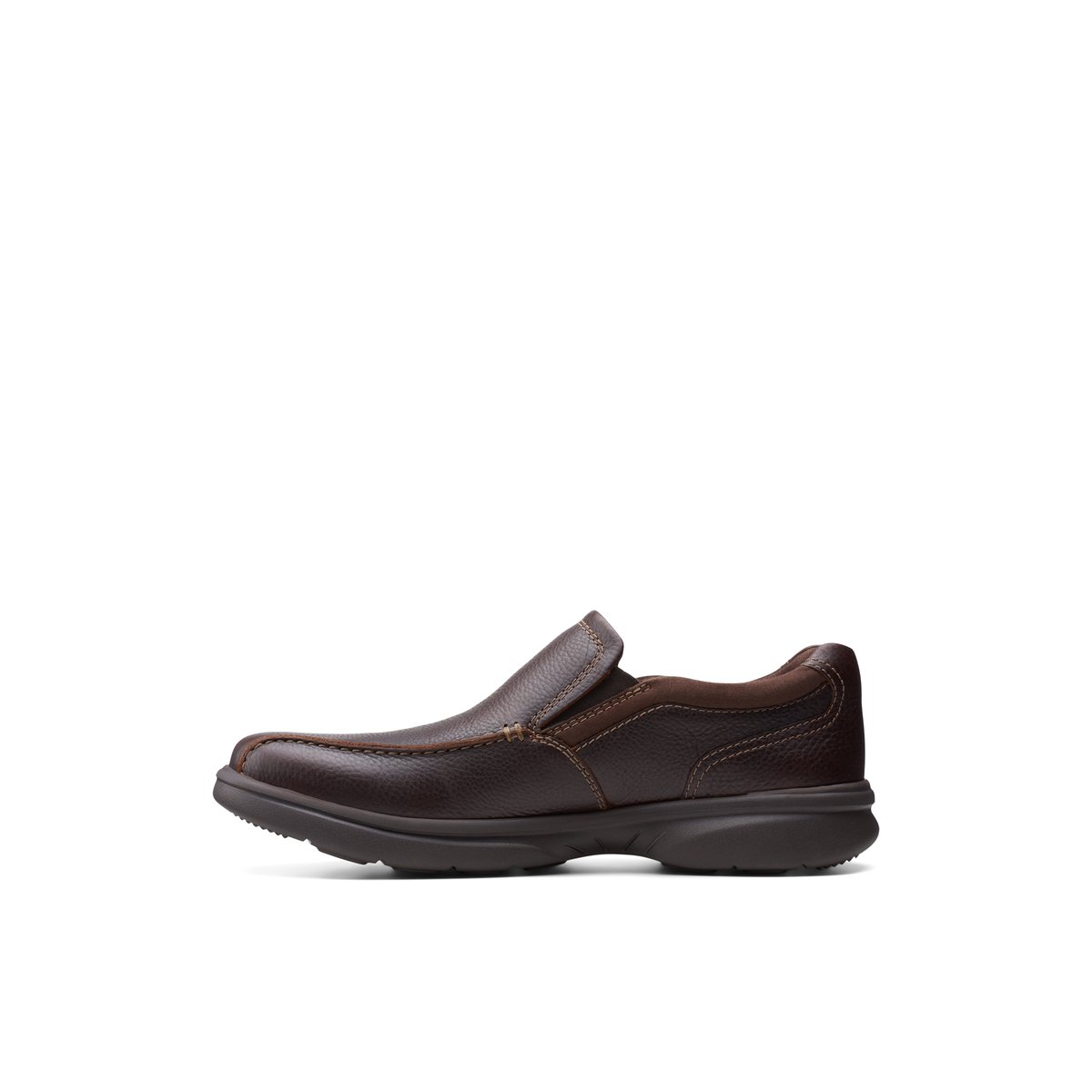CLARKS-Bradley st-w-Chaussures décontractées - Talon plat - Marron