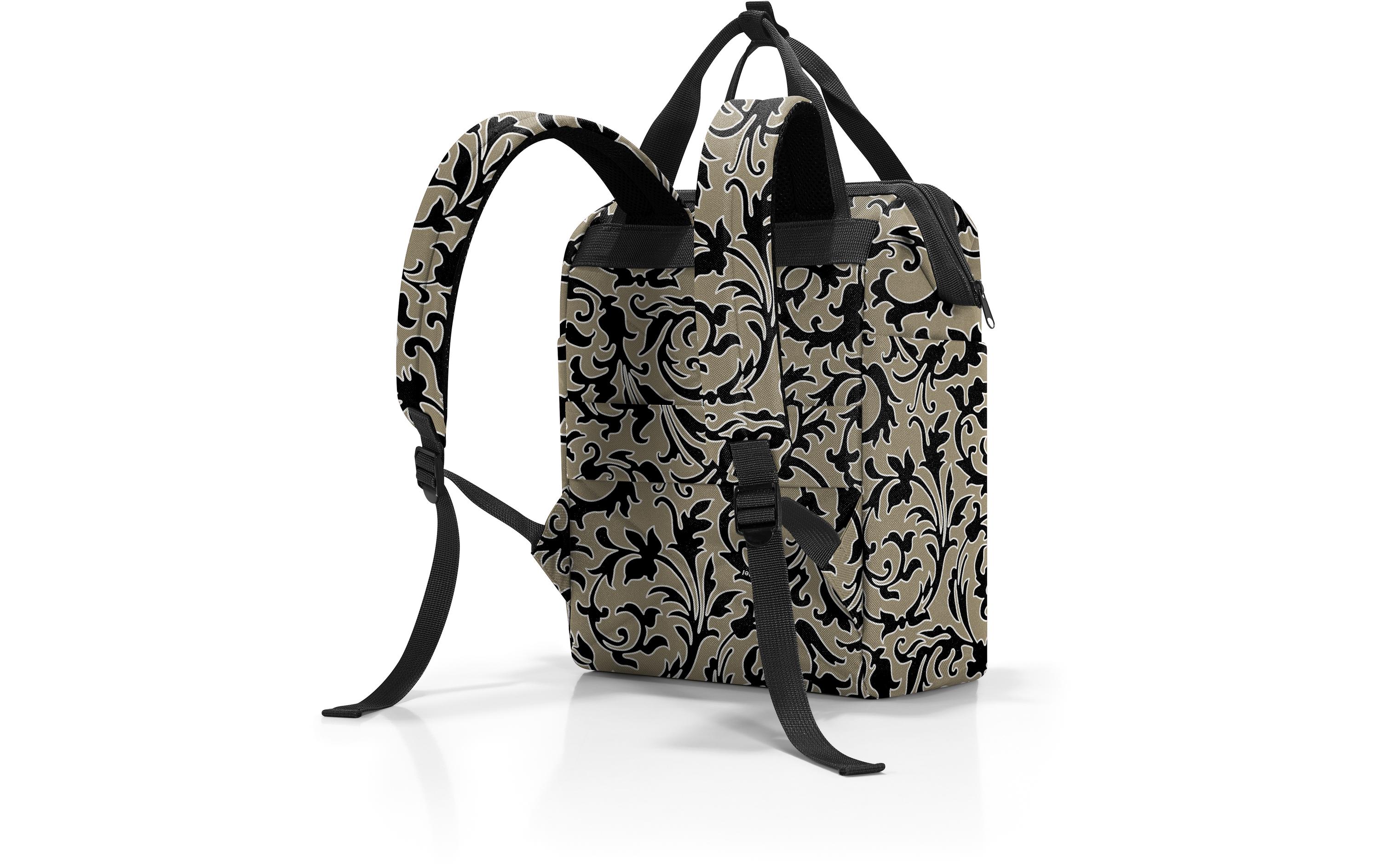 Rucksack Allrounder R Baroque MarbleKombination aus Rucksack und Tragetasche