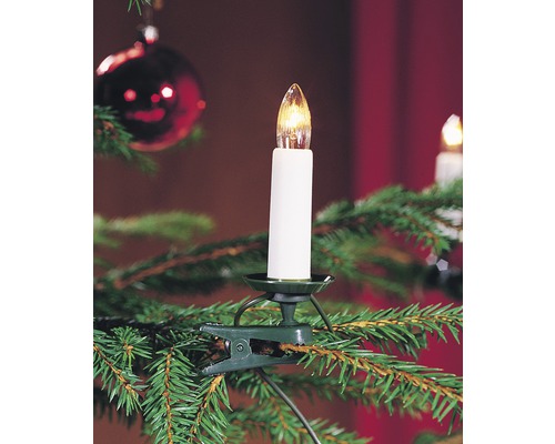 Konstsmide 35 Top Bulb Kaarslichtsnoer, Warm Wit Licht