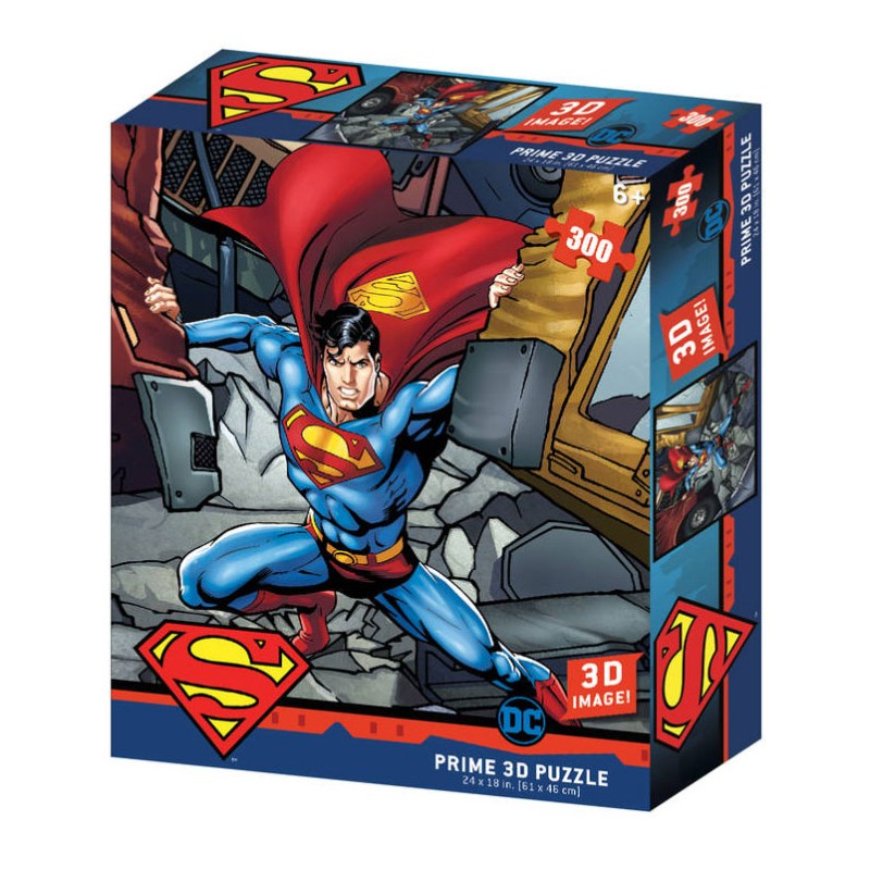 Puzzle 300 pièces superman Prime 3D