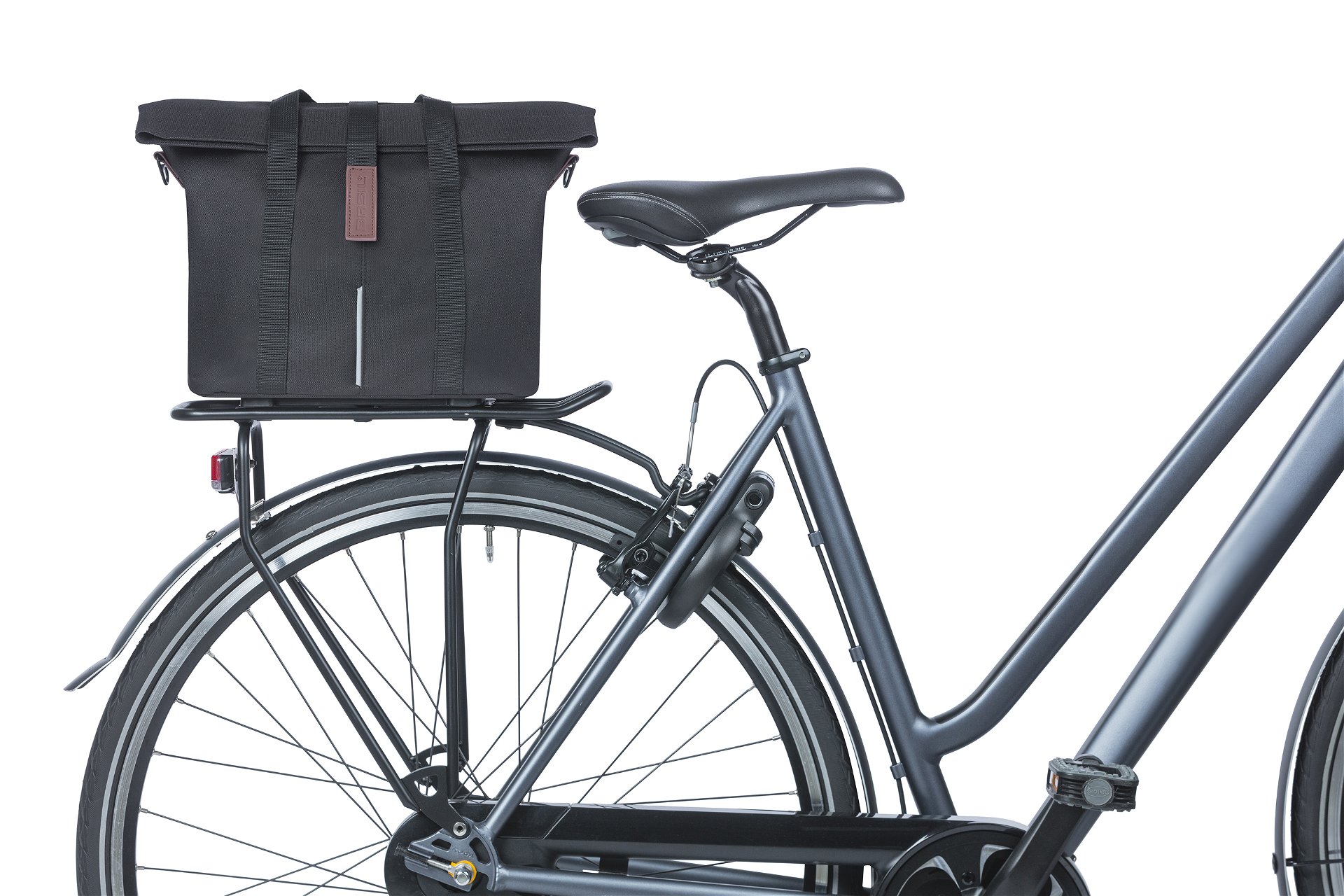 City Fahrradhandtasche MIK-KF-Haken, schwarz