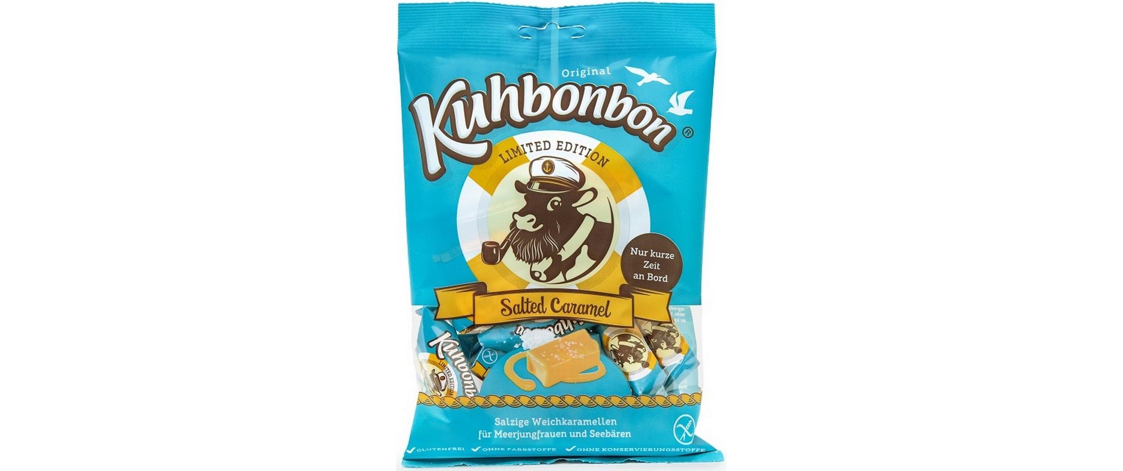 Salted Caramel Beutel 175 gCremiges Karamell mit einer feinen Prise Salz im praktischen Beutel