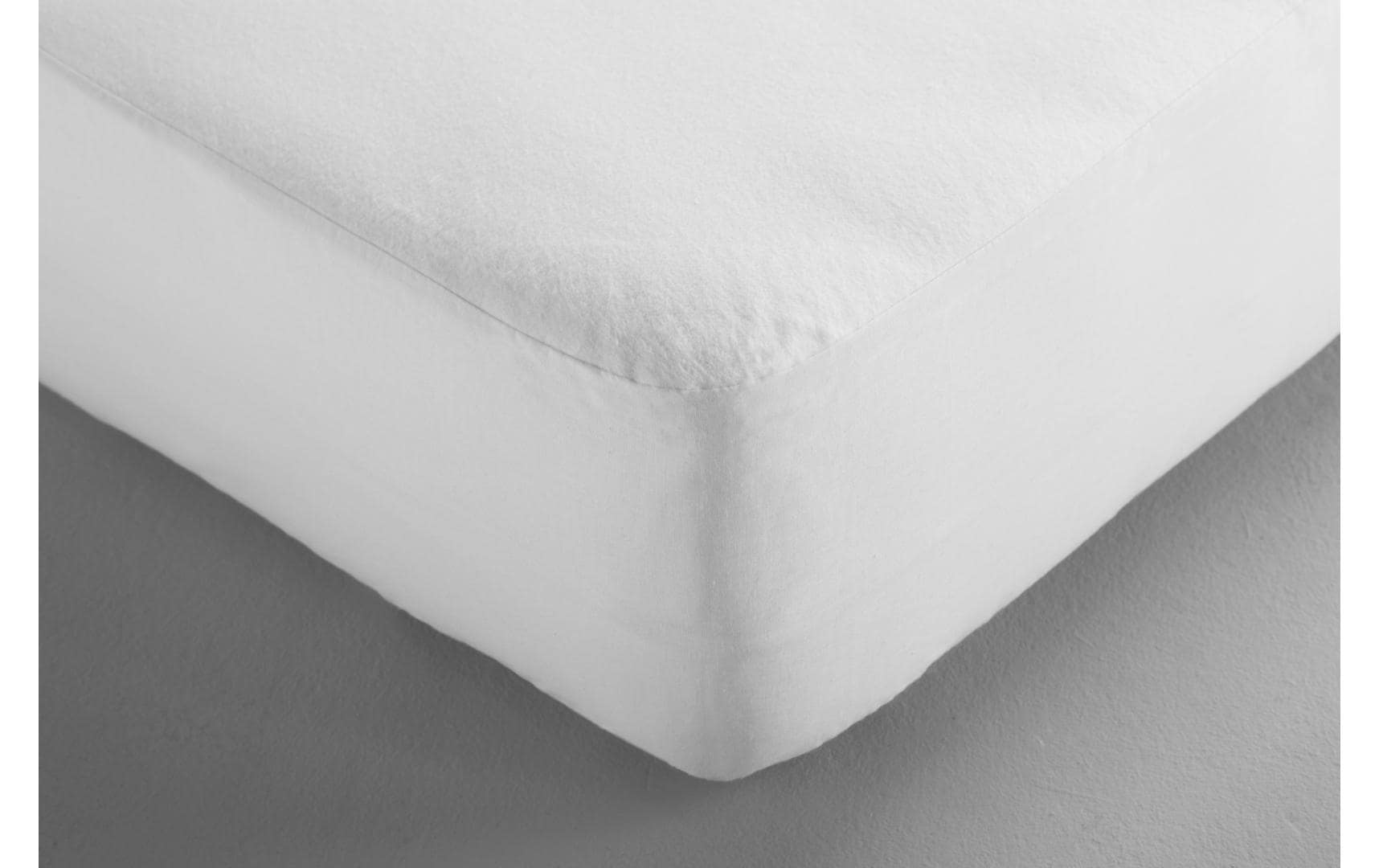 Matratzenauflage Standard 140 x 200 cm, WeissWasserdichter Molton-Spannbetttuch
