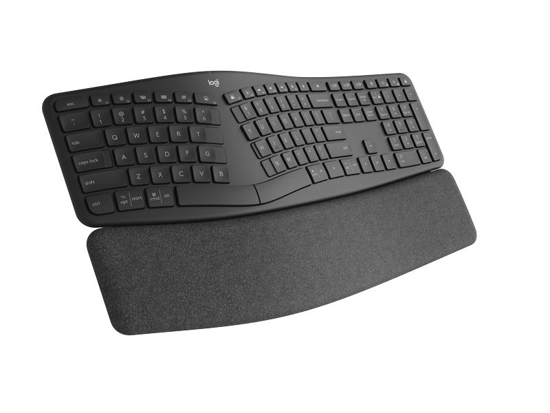 Logitech Tastatur K860 for Business Ergonomische und kabellose Tastatur mit Logi Bolt Empfänger