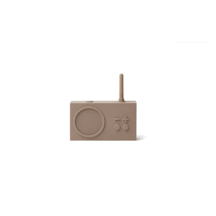 Lexon Radio bluetooth étanche Tykho 3  | Taupe
