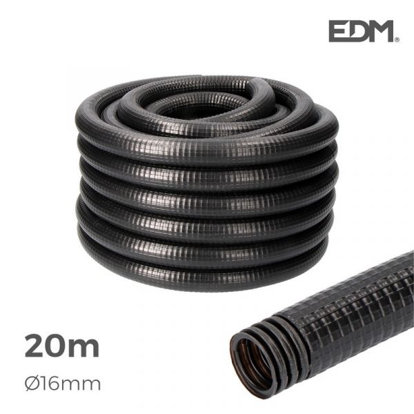 EDM Tubo Anelado Exterior 16mm Ce M-25 20mts - EDM66343