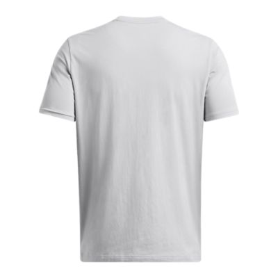 Under ArmourSliced Wordmark Short Sleeve - grau