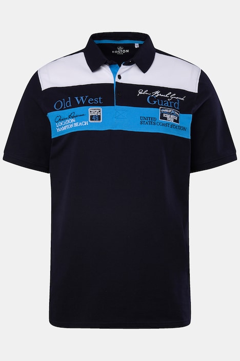 Boston Park Poloshirt, Halbarm, farbige Streifen, bis 72/4