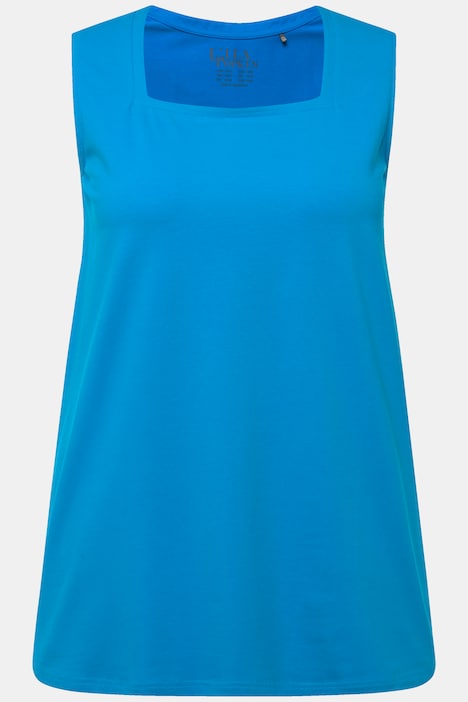 Longtop, Classic Fit, Carree-Ausschnitt, ärmellos