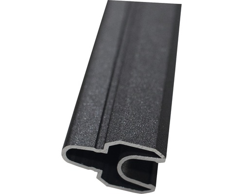 Aluminium pilasterprofiel GroJa Flex Grande 180 cm antraciet