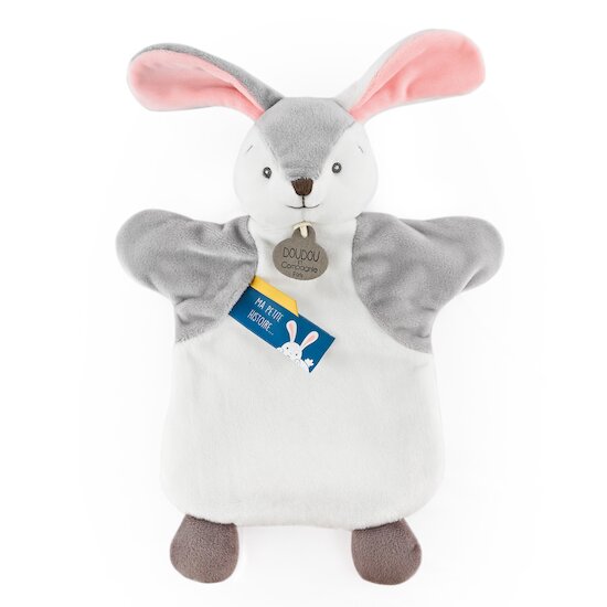 Marionnette à main Lapin   25 cm   de               Doudou et Compagnie