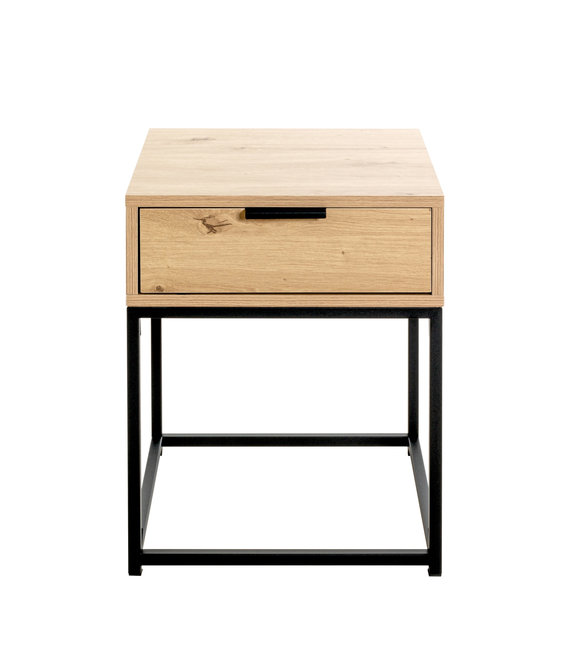 Konsole 40 x 50 x 40 cm braun/schwarz