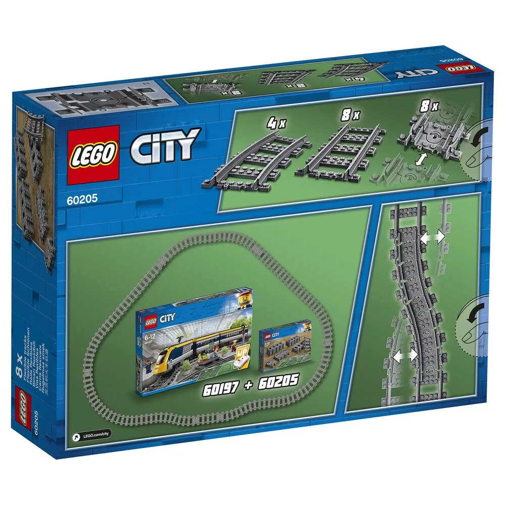LEGO®CITY 60205 - PACK DE RAILS