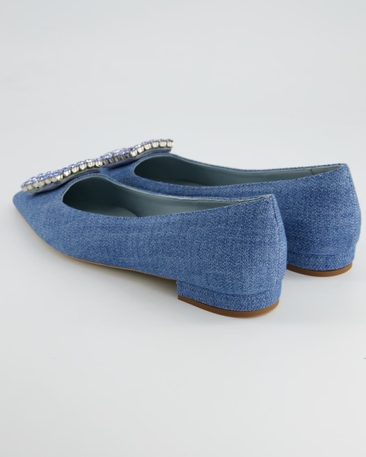 Konstantin Starke Diamond Ballerinas in Blau