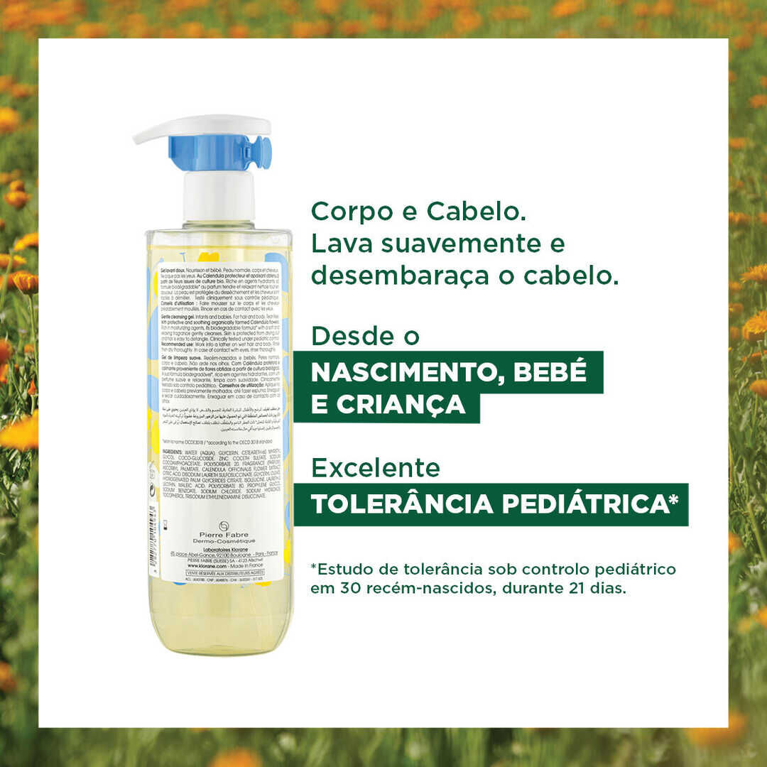 KLORANE  Gel Lavante Suave - 500ml